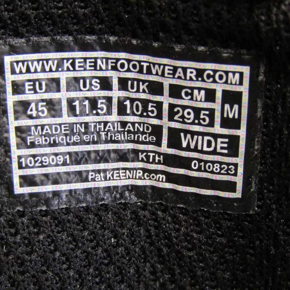 NEW KEEN Mens Targhee III Hiking Shoes Waterproof Low-Rise Cap Toe Size 11.5W - Picture 12 of 12